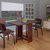 Winsome Wood Clara Collection Double Drop Leaf Dining Table, Walnut