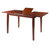 Winsome Wood Darren Collection Dining Table, Extension Top, Walnut Retracting View