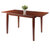 Winsome Wood Darren Collection Dining Table, Extension Top, Walnut Prop View