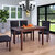 Winsome Wood Darren Collection Dining Table, Extension Top, Walnut Dining Room View