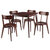 Winsome Wood Pauline Collection 5-Piece Dining Table with H-Leg Chairs, Walnut 5-Piece Set w/ H-Leg Chairs Product View