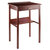 Winsome Wood Ronald Collection High Desk, Walnut Product View