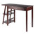 Winsome Wood Aldric Collection Writing Desk, Walnut Product View