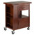 Winsome Wood Gregory Collection Extendable Top Kitchen Cart, Walnut Product View