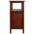 Winsome Wood Colby Collection Buffet Cabinet, Walnut Side View