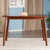 Winsome Wood Shaye Collection Oblong Dining Table, Walnut Room View