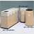 Beige Fiberglass Recycling Containers