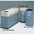 Blue Fiberglass Recycling Containers