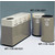 Gray Fiberglass Recycling Containers