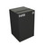Witt 24 Gallon Geocube Indoor Recycling Container, Slot Opening with Paper & Recycle Decals, Charcoal