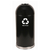 Witt Open Top Dome Recycling Receptacle